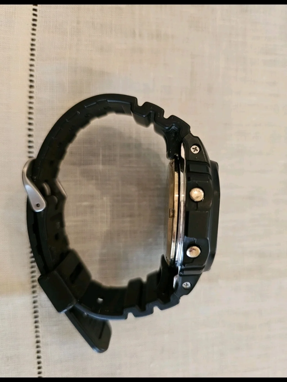 Casio G-Shock DW-5600 Bezel with DW 5025 Case Men's Black Digital Watch- 42mm